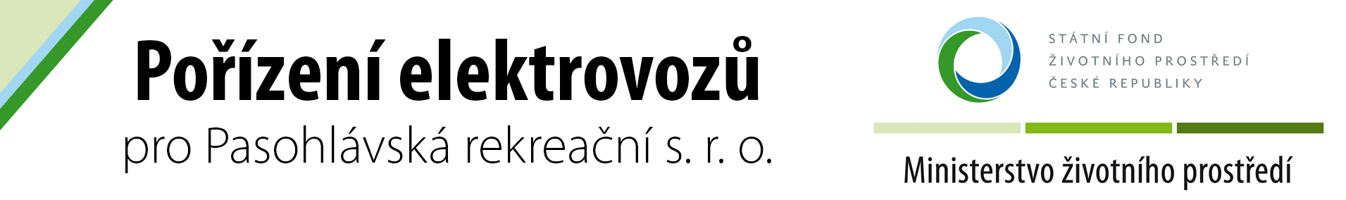 Banner Pořízení elektrovozů